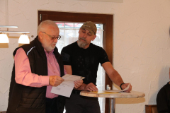 OSM Bernd Hornung und Sportleiter Patrick Stein