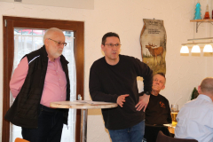 OSM Bernd Hornung und Kassenprüfer Frank Kailer