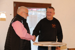 OSM Bernd Hornung und 2. Vors. Frank Maier