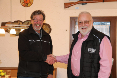 Stv. Sportleiter Armin Kehrer und OSM Bernd Hornung