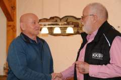 Anlagen und Gerätewart Dieter Schulz mit OSM Bernd Hornung